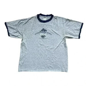 Vintage Pennsylvania State University Nittany Lions Ringer Tee Men's XL T-Shirt